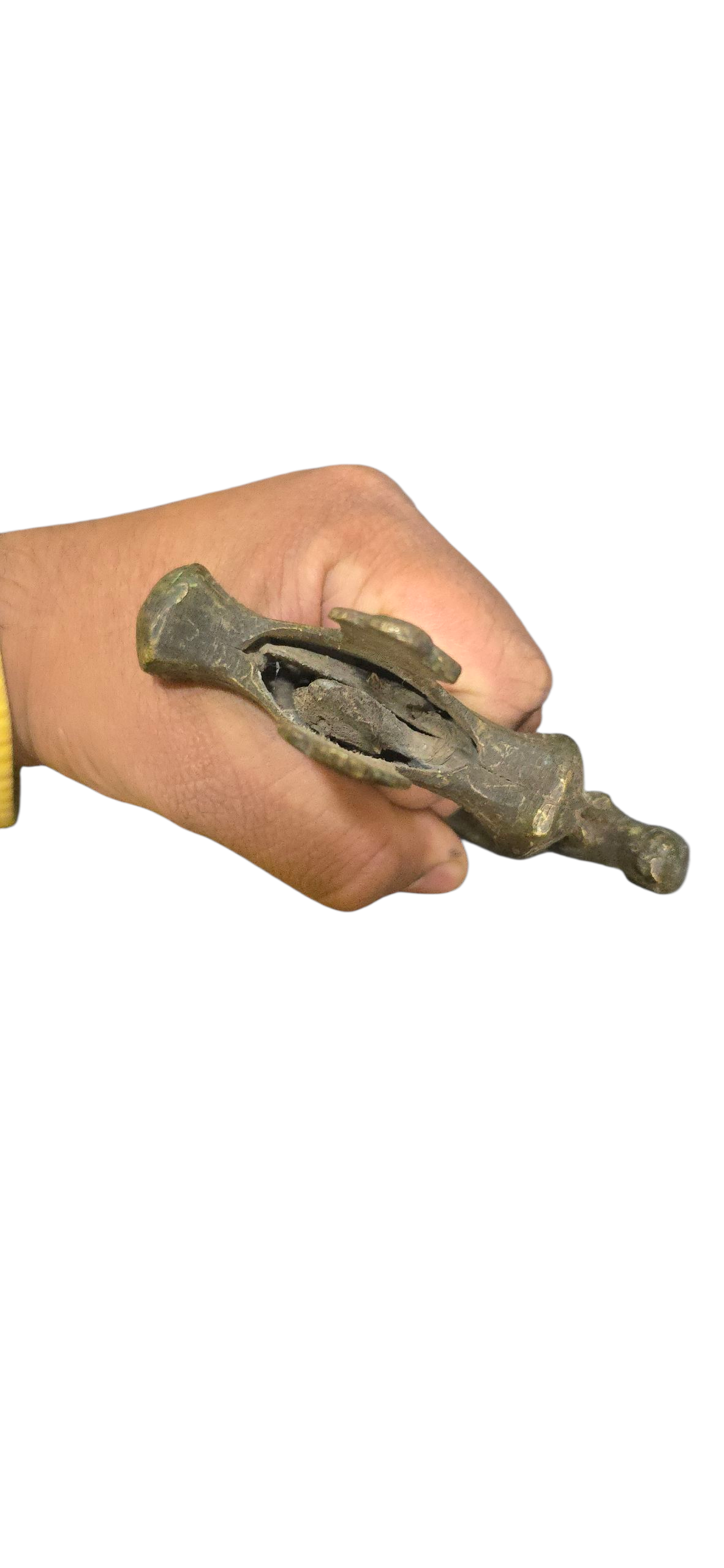 Talwar Mot Brass Metal Old Antique piece